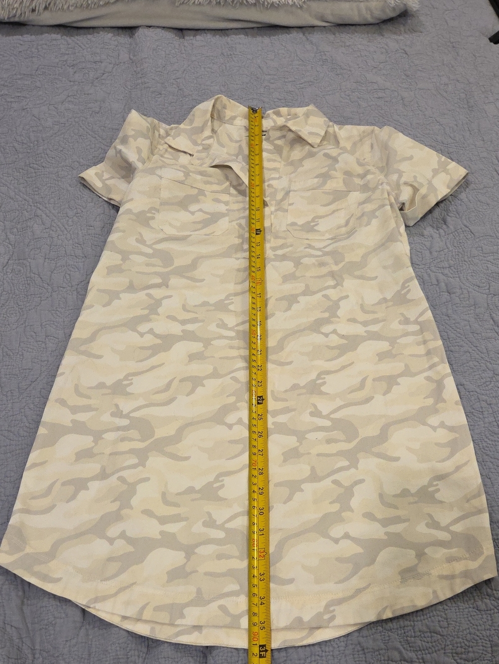 Vineyard Vines Women's Margo Camo Utility Dress Size 6! - Picture 11 of 11